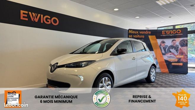 Renault Zoe ZE 90ch 22KWH LOCATION CHARGE-NORMALE LI Blanc de 2016