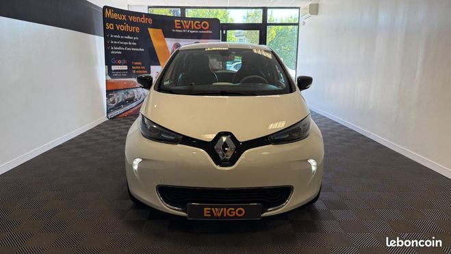 Renault Zoe ZE 90ch 22KWH LOCATION CHARGE-NORMALE LI Blanc de 2016