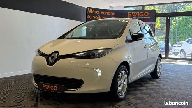 Renault Zoe ZE 90ch 22KWH LOCATION CHARGE-NORMALE LI Blanc de 2016