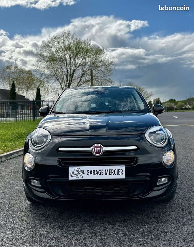 Fiat 500X 1.6 Multijet 120ch LOUNGE Noir de 2018