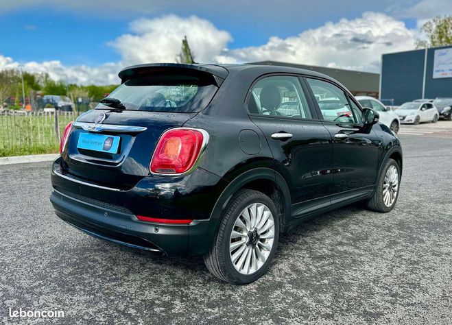 Fiat 500X 1.6 Multijet 120ch LOUNGE Noir de 2018