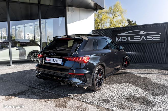 Audi RS3 sportback leasing 699e-mois Noir de 2021