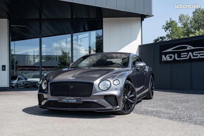 Bentley Continental GT Speed w12 659ch leasing 2300e-mois Gris de 2021