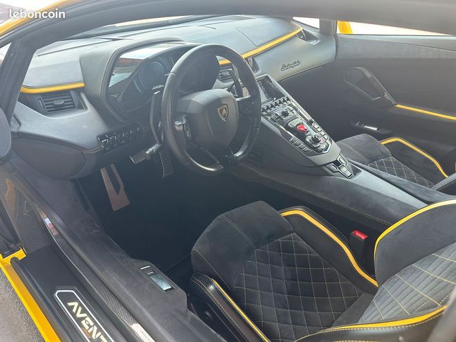 Lamborghini Aventador coupe 6.5 v12 740 s Jaune de 2019