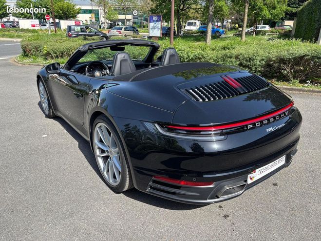 Porsche 911 Cabriolet type 992 Carrera PDK 385Cv Noir de 2020