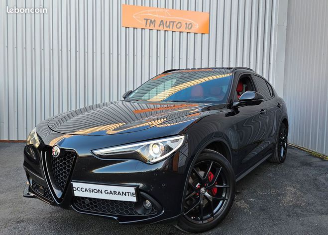 Alfa romeo Stelvio 2.2 Diesel 210CH AT8 Q4 MY19 TURISMO 142 Noir de 2019