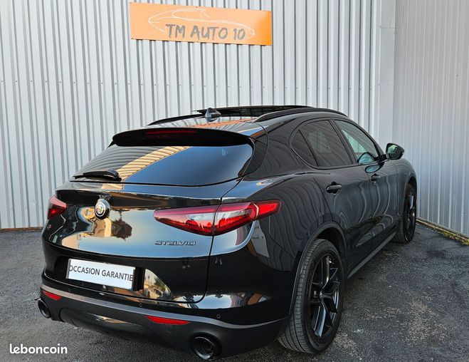 Alfa romeo Stelvio 2.2 Diesel 210CH AT8 Q4 MY19 TURISMO 142 Noir de 2019