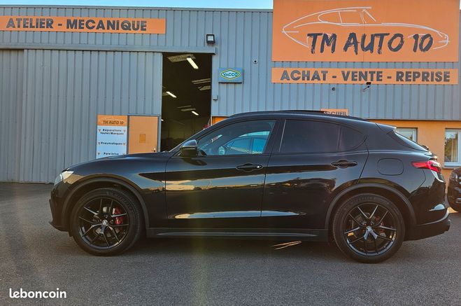Alfa romeo Stelvio 2.2 Diesel 210CH AT8 Q4 MY19 TURISMO 142 Noir de 2019