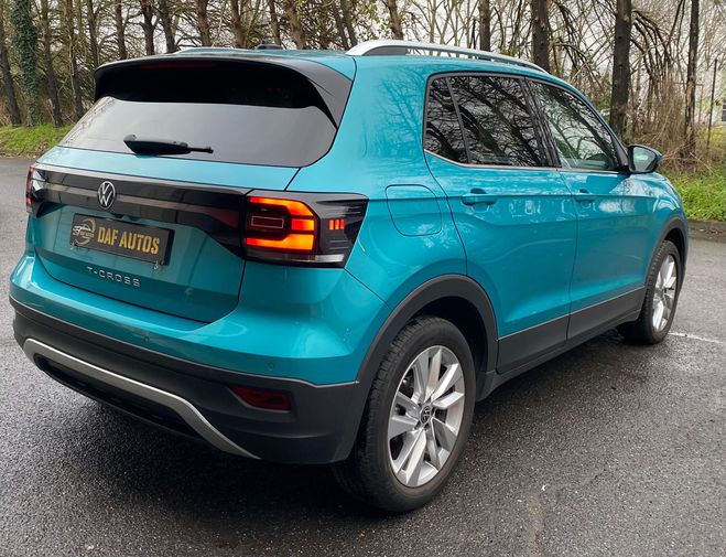 Volkswagen T Cross 1.0 TSI 115ch Bleu pastel de 2020