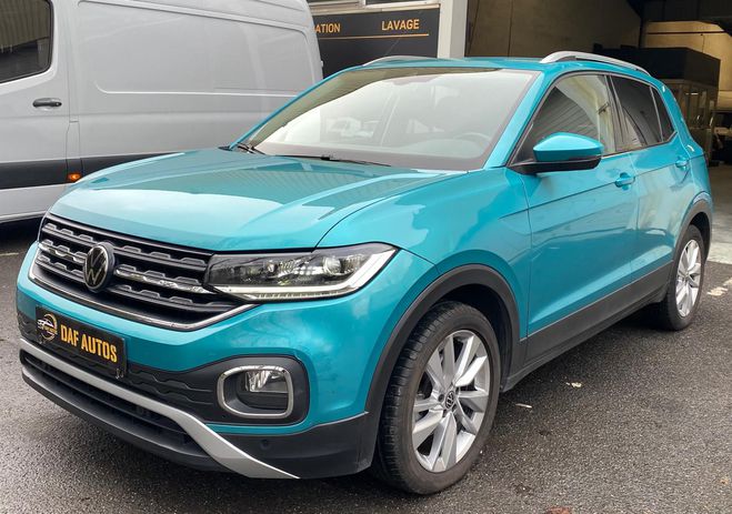 Volkswagen T Cross 1.0 TSI 115ch Bleu pastel de 2020