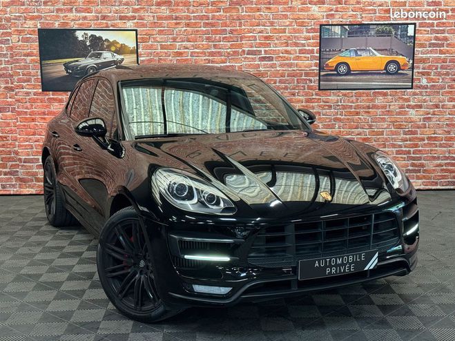 Porsche Macan 3.6 V6 TURBO 400CV NOIR UNIE Jantes 911  Noir de 2014