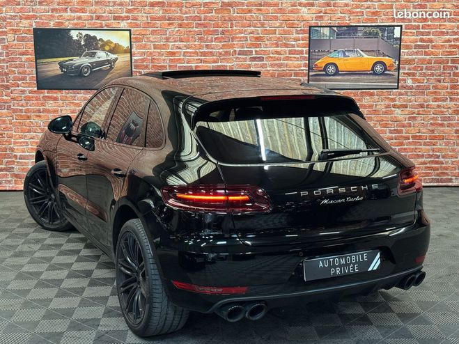 Porsche Macan 3.6 V6 TURBO 400CV NOIR UNIE Jantes 911  Noir de 2014