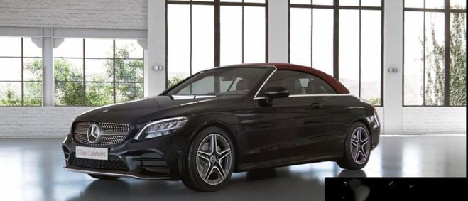 Mercedes Classe C IV (A205) 220 d 194ch AMG Line 9G-Tronic noir mtal de 2021