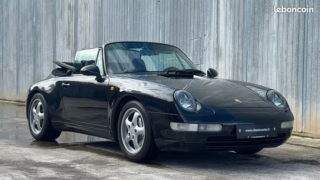 Porsche 911 993 Carrera 4 Cabriolet Noir de 1994