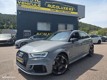  Voir détails -Audi RS3 sportback daza 400 cv gris Nardo garanti à Draguignan (83)