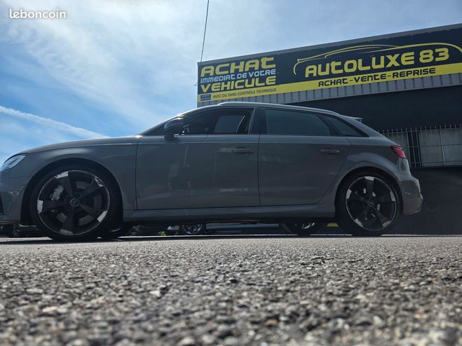 Audi RS3 sportback daza 400 cv gris Nardo garanti Gris de 2018