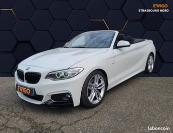  Voir détails -BMW Serie 2 CABRIOLET 220dA 190ch M SPORT BVA à Hnheim (67)