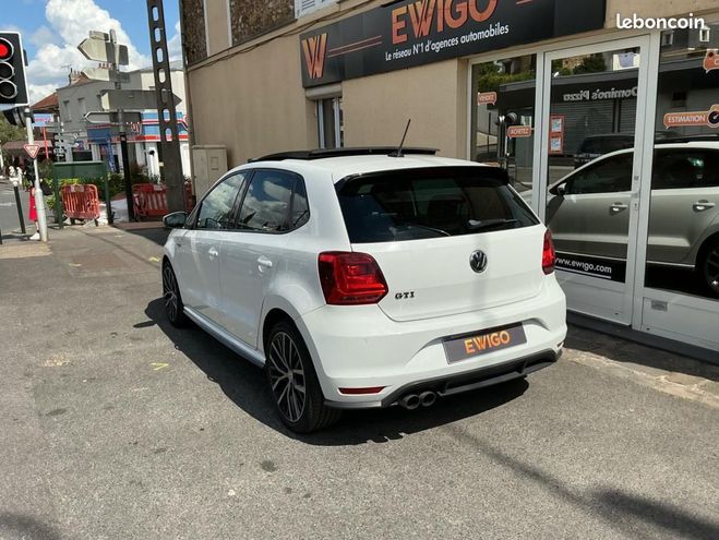 Volkswagen Polo 1.8 TSI 190Ch BLUEMOTION GTI DSG BVA TOI Blanc de 2016