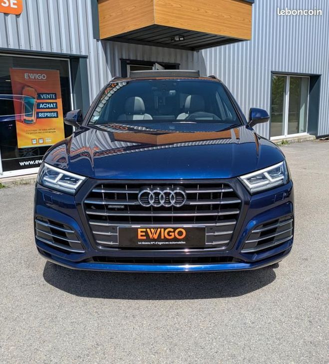 Audi Q5 2.0 55 TFSIE 367H 250ch HYBRID PHEV BLAC Bleu de 2020
