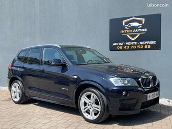  Voir détails -BMW X3 F25 2.0D XDRIVE 184ch à Bischwiller (67)