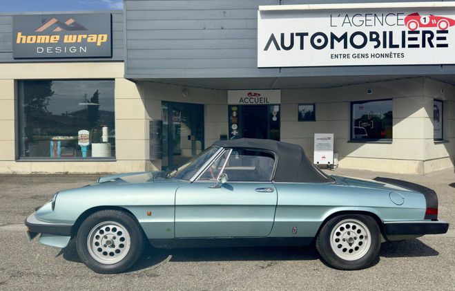 Alfa romeo Spider 2.0L 130ch Pininfarina Bleu de 2001