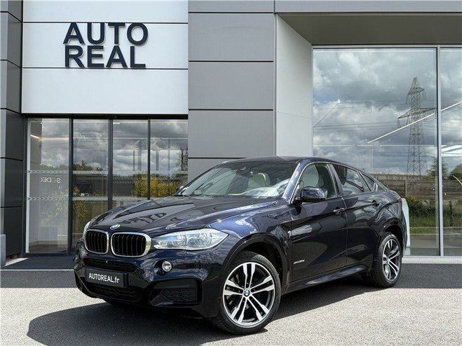 BMW X6 F16 xDrive30d 258 ch M Sport A BLEU de 2018