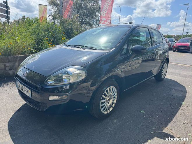 Fiat Punto grand 1.2 70cv garantie Noir de 2014