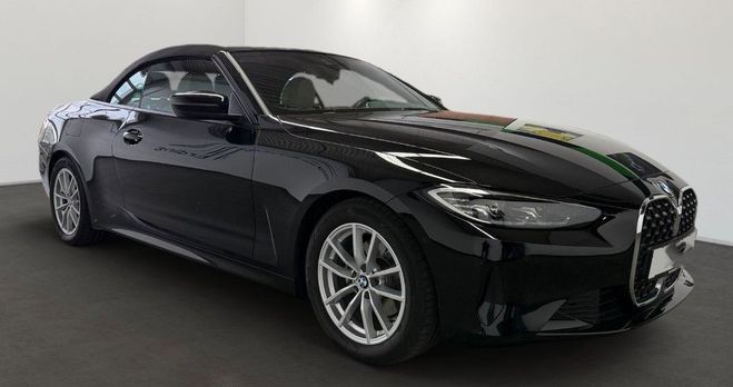 BMW Serie 4 (G23) CABRIOLET 420D 190 BVA8 noir mtal de 2021