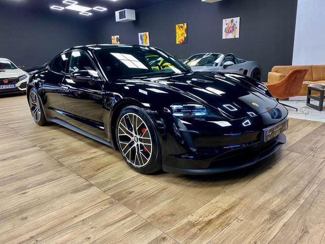 Porsche Taycan 4S 571 94KWH AVEC BATTERIE PERFORMANCE P Noir Mtallis de 2021