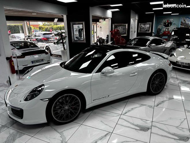 Porsche 911 991 991.2 carrera S Blanc de 2016