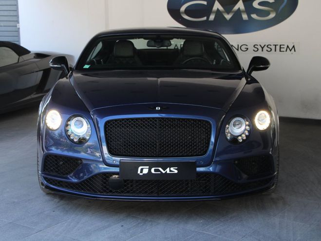 Bentley Continental GT Speed W12 6.0 642 ch BVA bleu de 2016