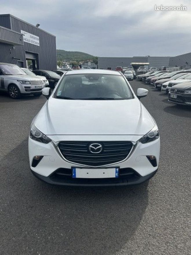 Mazda Cx 3 1.8 SKYACTIV-D 115CH ELEGANCE EURO6D-T Blanc de 2018