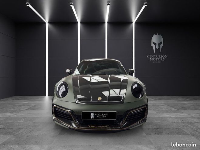 Porsche 911 992 turbo S techart Gt street R 21-87 80 Vert de 2020