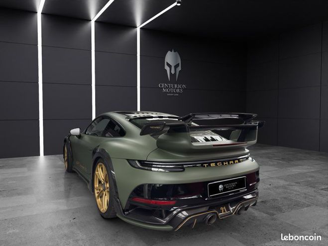 Porsche 911 992 turbo S techart Gt street R 21-87 80 Vert de 2020