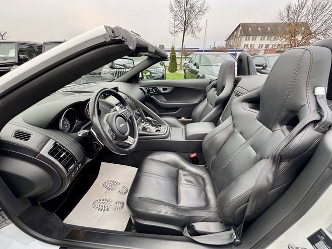 Jaguar F-Type CABRIOLET V8 S 5.0 495 Suralimente A Blanc de 2014