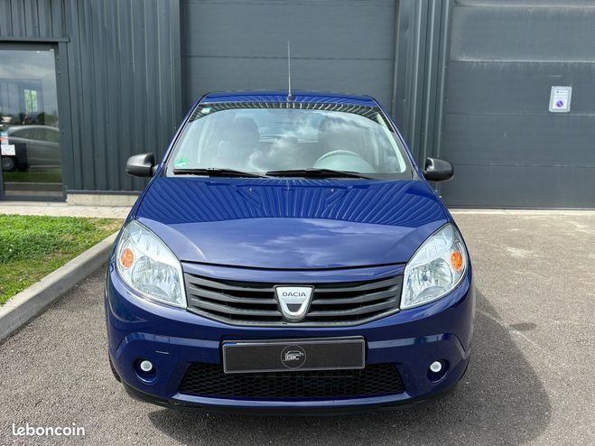 Dacia Sandero 1.4 MPI 75 CH AMBIANCE 5 PORTES 1 ERE MA Bleu de 2009