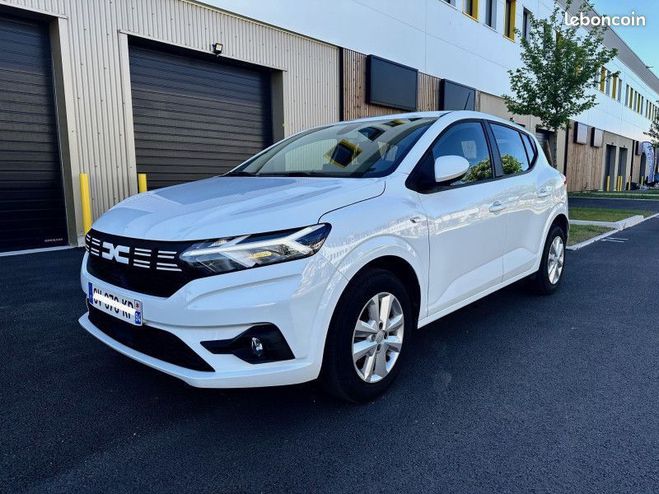 Dacia Sandero 1.0 TCE 90 EXPRESSION   CARPLAY 1E MAIN Blanc de 2024