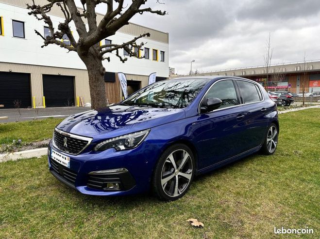Peugeot 308 1.6 THP 225CH GT EAT8 GRATUITE Bleu de 2018