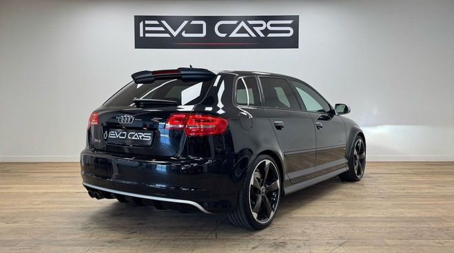 Audi RS3 Sportback 2.5 TFSI 340 ch Quattro S tron Noir de 2012