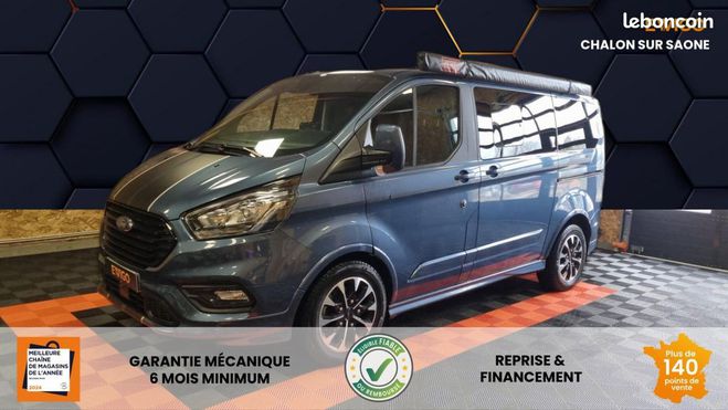 Ford Tourneo Custom SPORT 170 BVA MALUS PAYE Bleu de 2023
