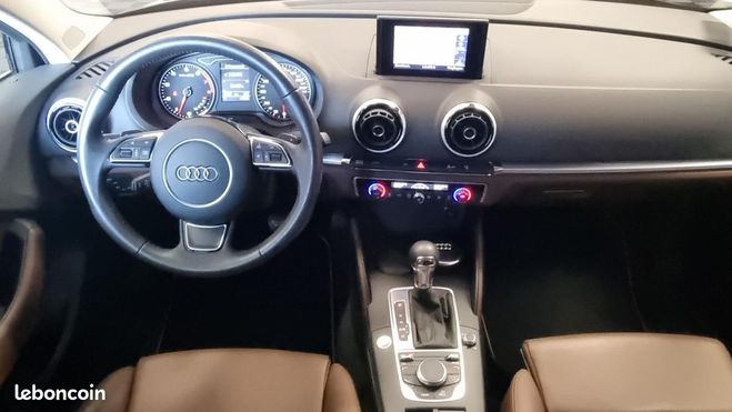 Audi A3 BERLINE 1.4 TFSI COD 140 AMBITION LUXE S Marron de 2014