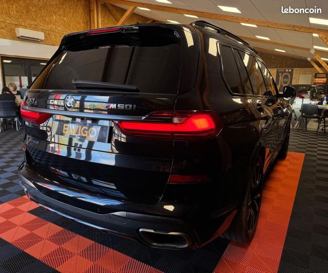 BMW X7 m50i 5.0 i 530 m performance xdrive bva  Noir de 2020