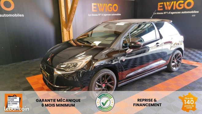 Citroen DS 3 1.2 puretech 110 performance line bva Noir de 2018