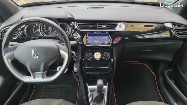 Citroen DS 3 1.2 puretech 110 performance line bva Noir de 2018