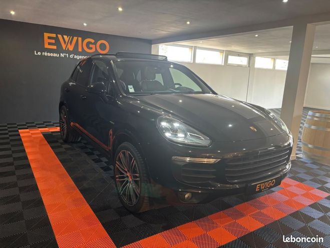 Porsche Cayenne 3.0 V6 E-HYBRID 416CH S TIPTRONIC-S BVA  Noir de 2016