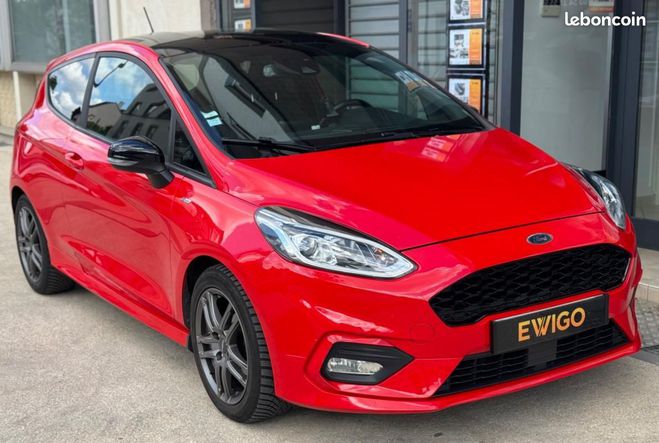 Ford Fiesta Line 1.0 EcoBoost 140ch Stop&Start Rouge de 2018