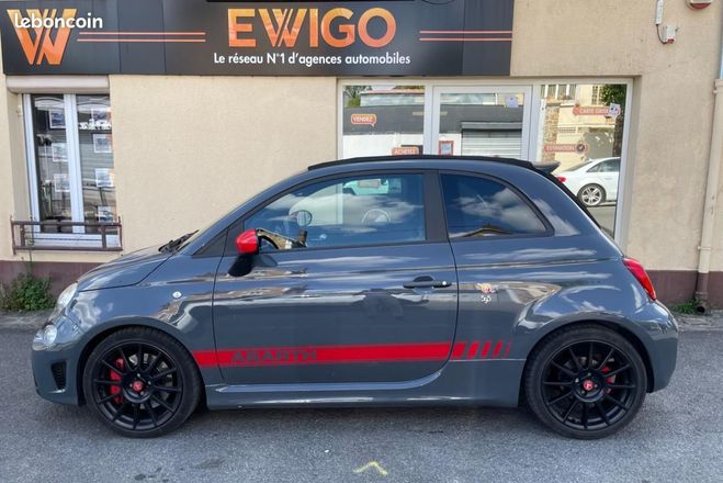 Abarth 500 CABRIOLET 595 1.4 T-JET 180 COMPETIZIONE Gris de 2018