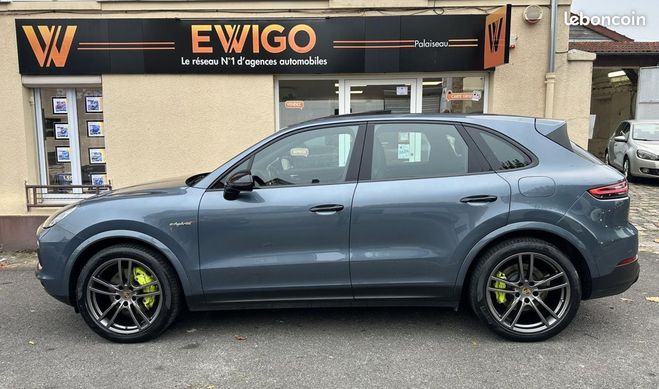 Porsche Cayenne III 3.0 V6 462Ch E-HYBRID TIPTRONIC BVA  Bleu de 2020