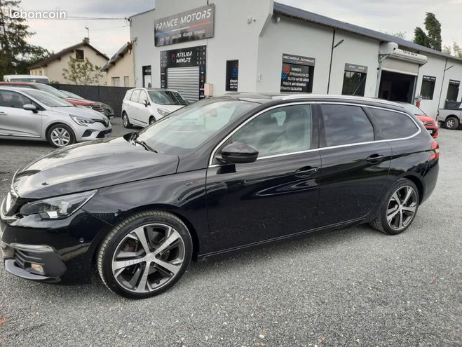Peugeot 308 SW GT 98300KMS BOITE AUTO TRES BON ETAT  Noir de 2018