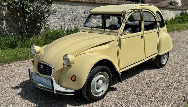 Citroen 2 CH 2cv6 special 1989 Jaune Rialto de 1989